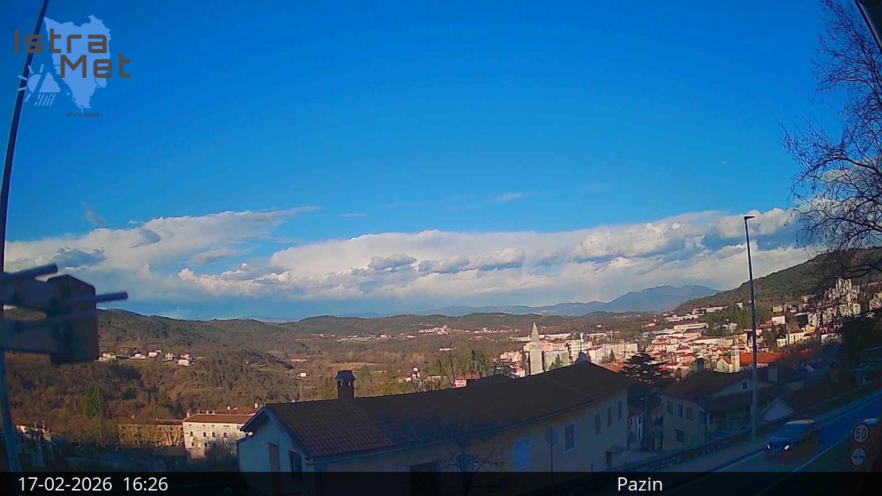 Kamera na żywo - Pazin